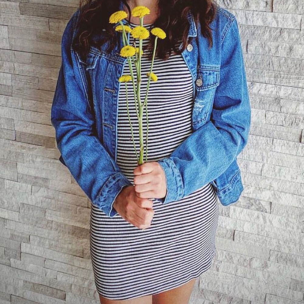 Brandy Melville Striped Dress